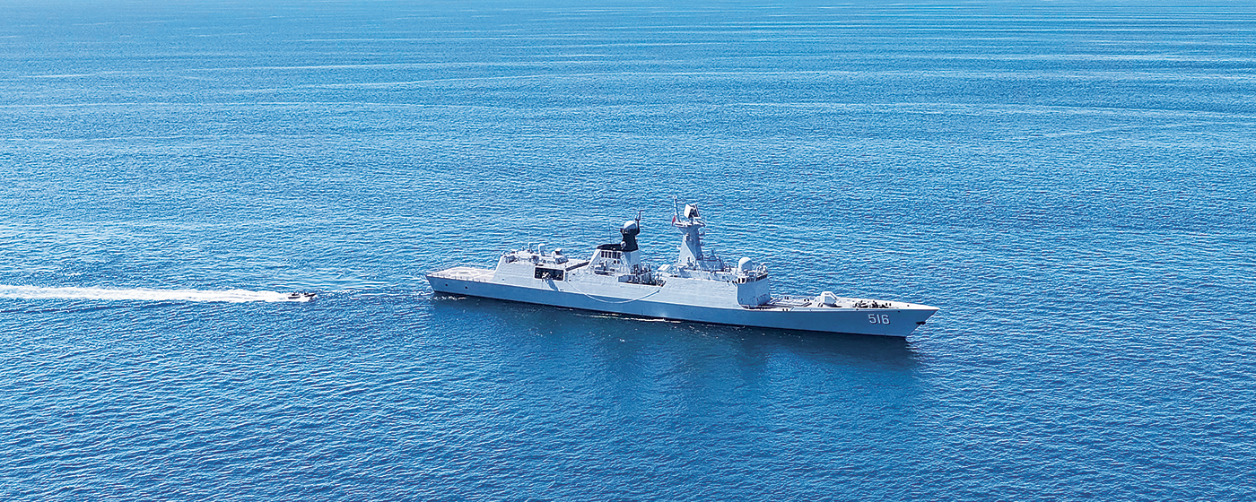 海軍某支隊組織訓(xùn)練